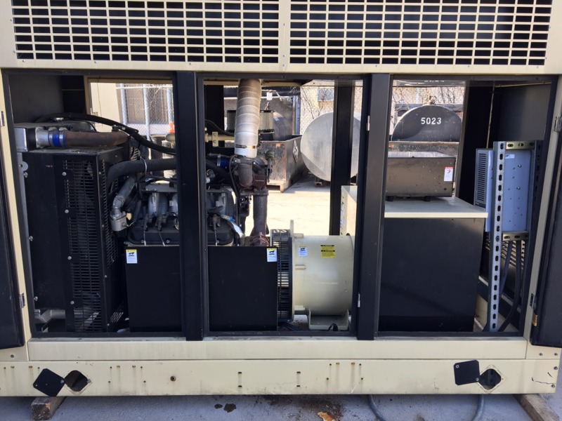 Used Kohler 150RZGB Natural Gas Generator, 218 Hrs