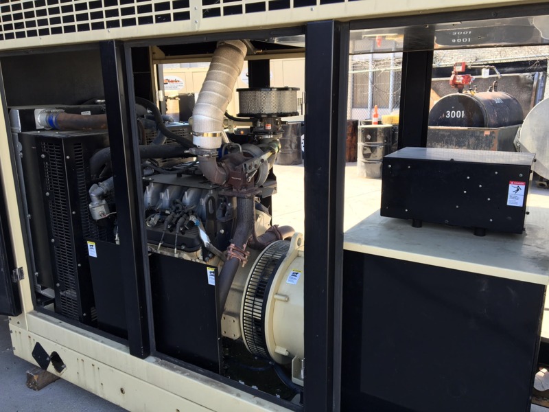 Used Kohler 150RZGB Natural Gas Generator, 218 Hrs