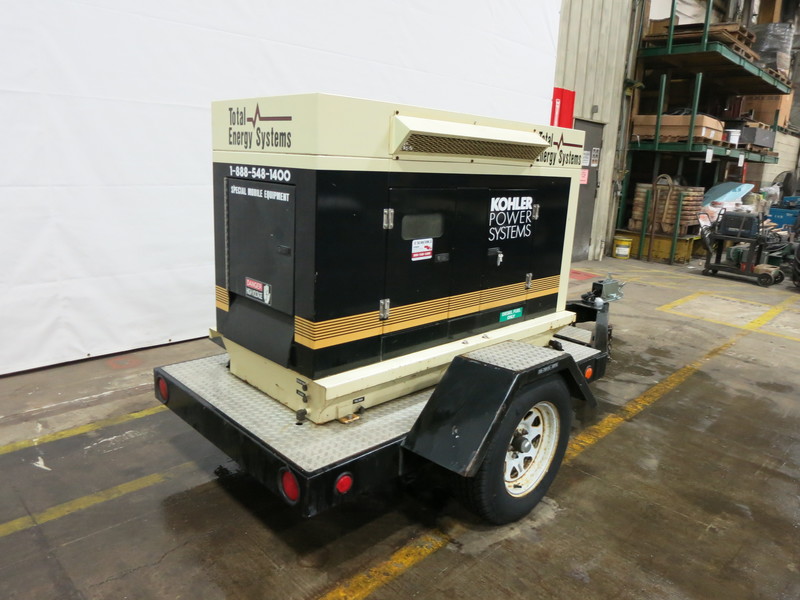 Used Kohler 20RC07N71 Rental Grade Diesel Generator, 7152 Hrs