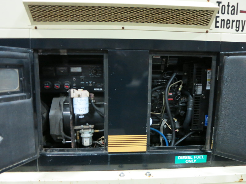 Used Kohler 20RC07N71 Rental Grade Diesel Generator, 7152 Hrs