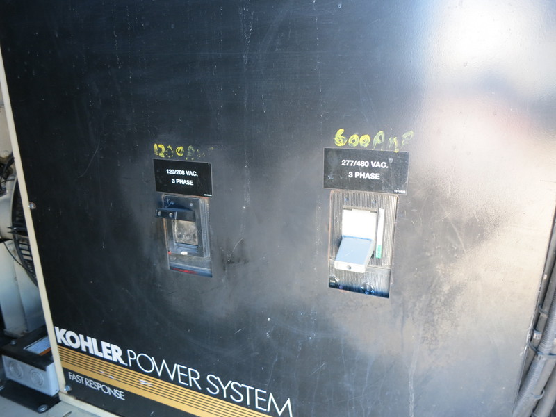 Used Kohler 300ROZD Rental Grade Diesel Generator, 5878 Hrs