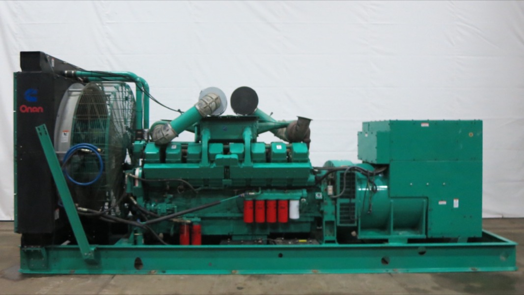 Used Cummins DFLB KTA50-G2 Diesel Generator, 525 Hrs
