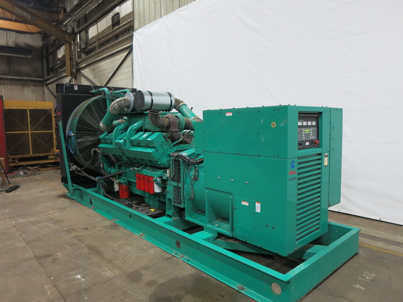 Used Cummins DFLB KTA50-G2 Diesel Generator, 525 Hrs