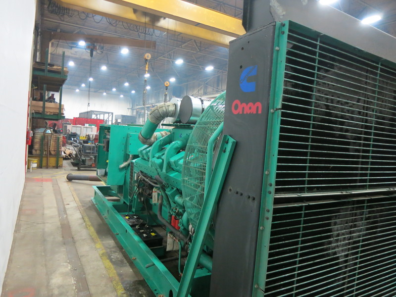 Used Cummins DFLB KTA50-G2 Diesel Generator, 525 Hrs