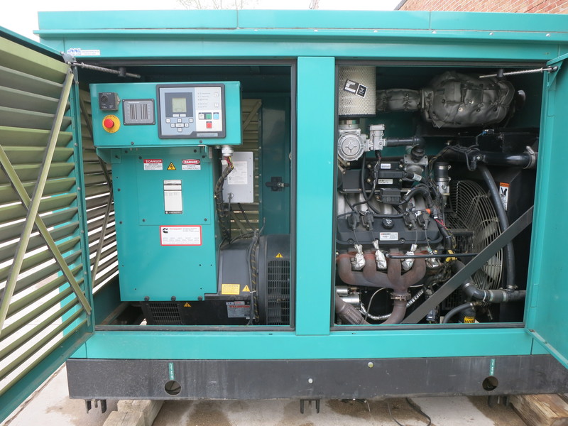 Used Cummins 150GFPA Natural Gas Generator, 524 hrs