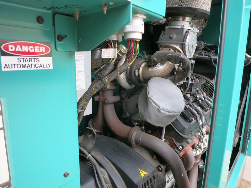 Used Cummins 150GFPA Natural Gas Generator, 524 hrs