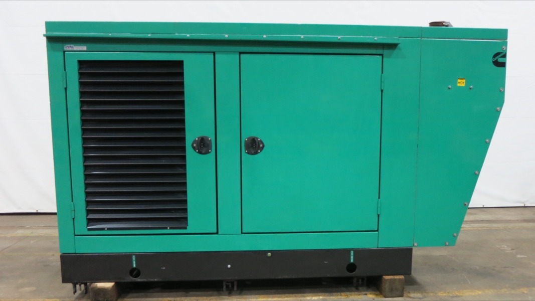 Used Cummins 150GFPA Natural Gas Generator, 524 hrs