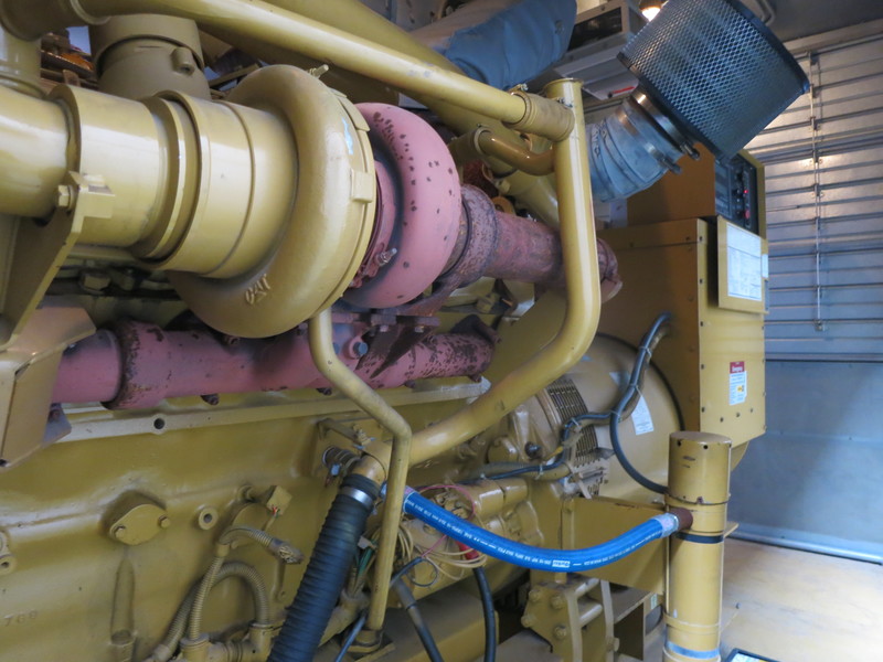 Used Caterpillar 3412 Diesel Generator, 1680 Hrs