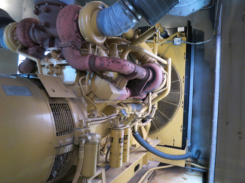 Used Caterpillar 3412 Diesel Generator, 1680 Hrs