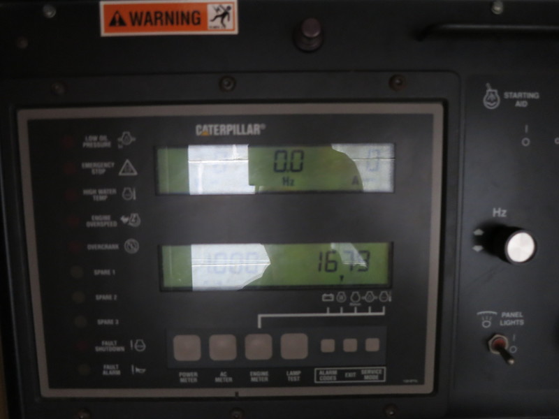 Used Caterpillar 3412 Diesel Generator, 1680 Hrs