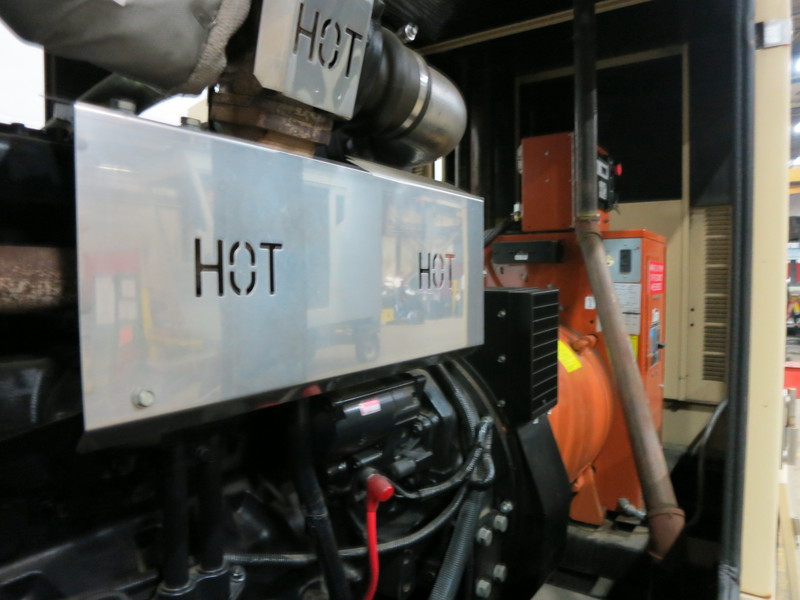 Used Generac John Deere 6090HF484 Diesel Generator, 212 Hrs