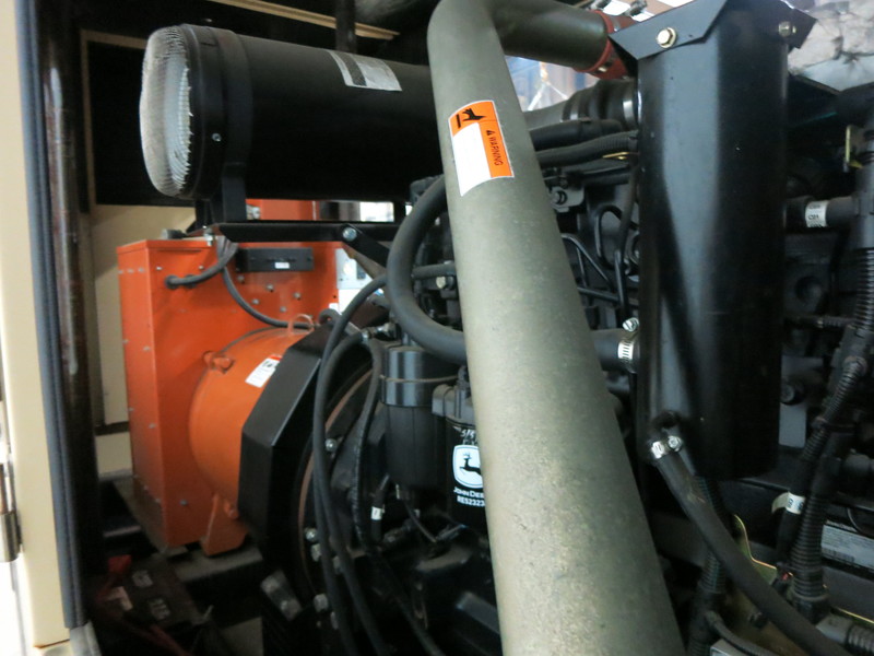 Used Generac John Deere 6090HF484 Diesel Generator, 212 Hrs