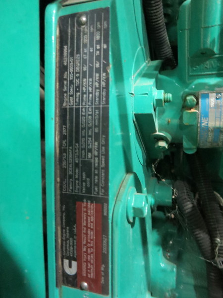 Used Cummins DGCB Diesel Generator, 470 Hrs