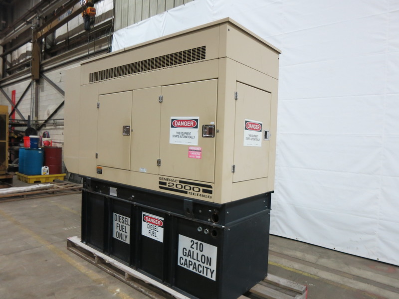 Used Generac SD060 Portable Diesel Generator, 508 Hrs