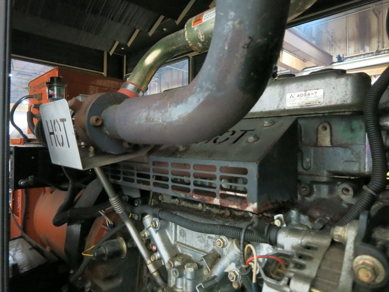 Used Generac SD060 Portable Diesel Generator, 508 Hrs