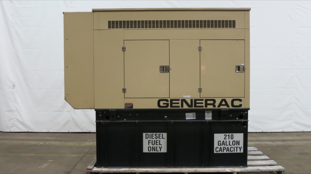 Used Generac 4D34-T Diesel Generator