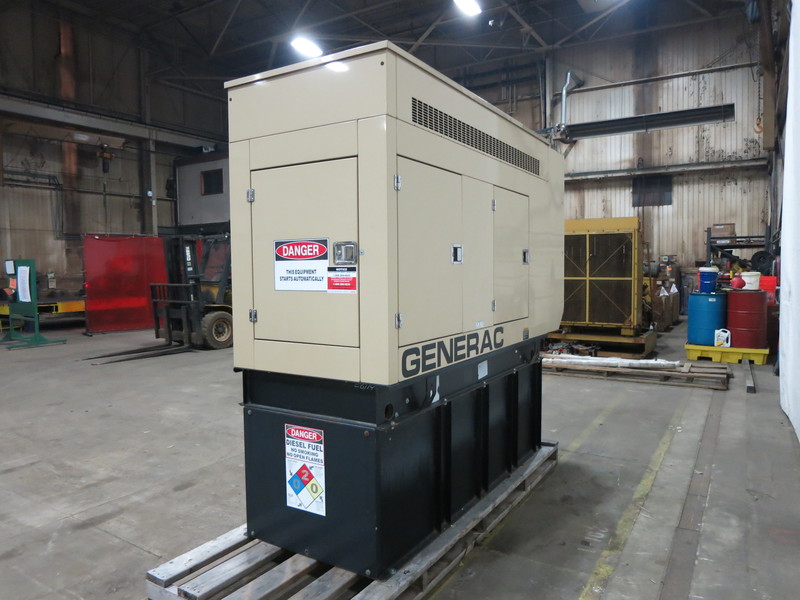 Used Generac 4D34-T Diesel Generator