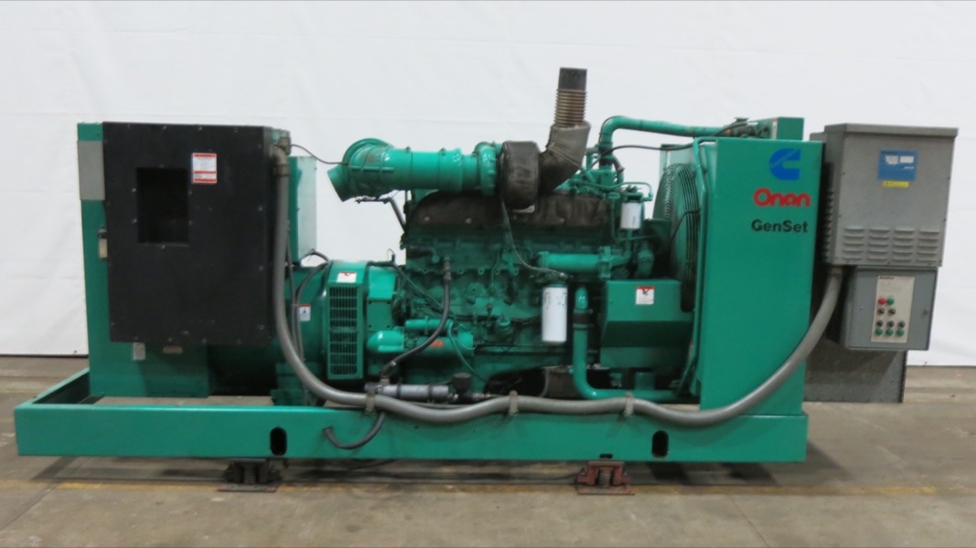 Used Cummins 275DFBF Diesel Generator 422 Hrs 275 KW 0 Price CSDG