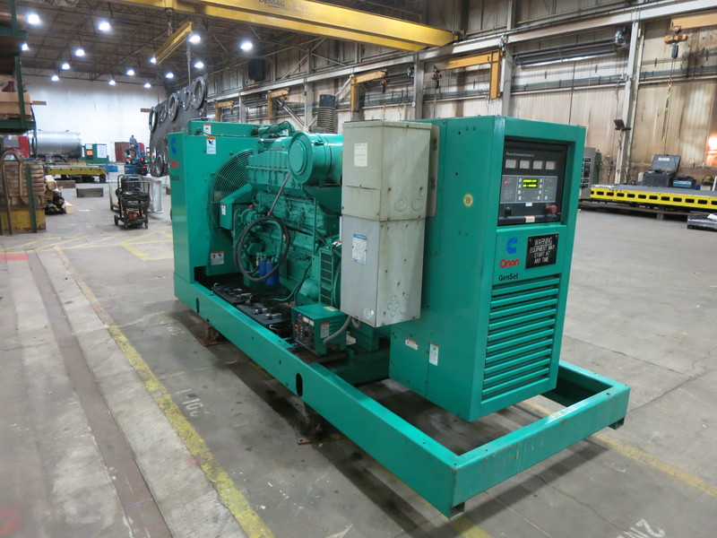 Used Cummins 275DFBF Diesel Generator 422 Hrs 275 KW 0 Price CSDG