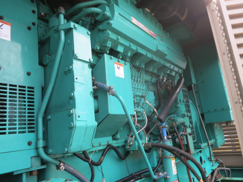 Used Cummins 750DFHA Diesel Generator, 410 Hrs