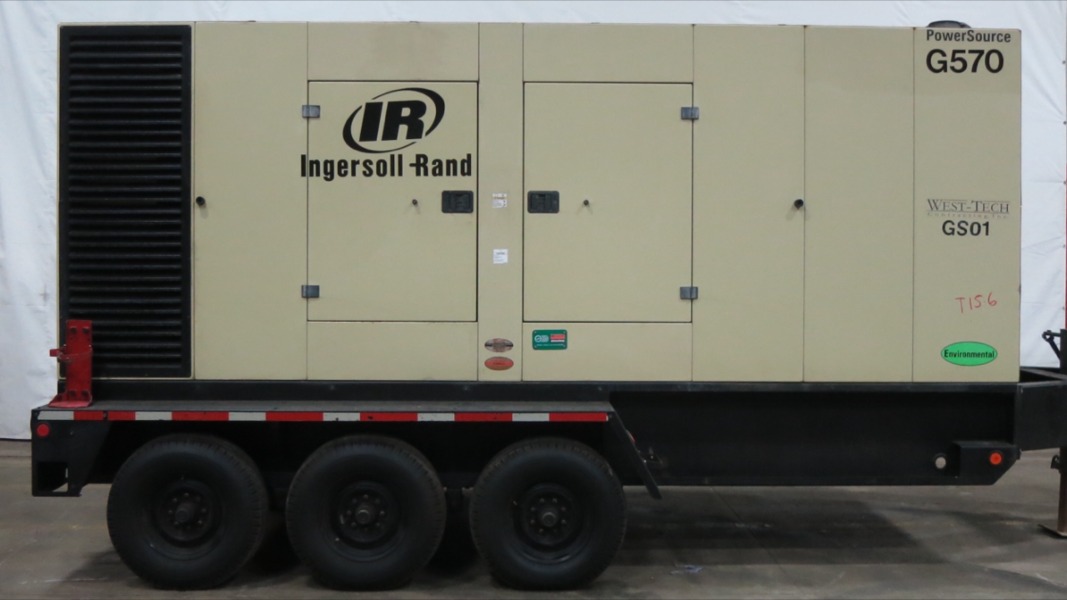 Used Doosan / Cummins G570  Rental Grade Diesel Generator, 1842 Hrs, EPA Tier 2