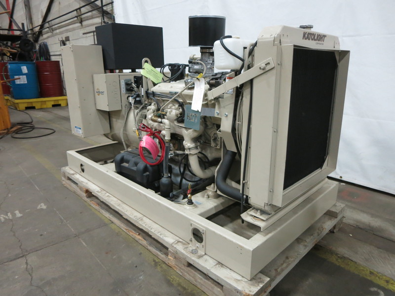 Used Katolight NL60GG6 Natural Gas Generator, 0 Hrs