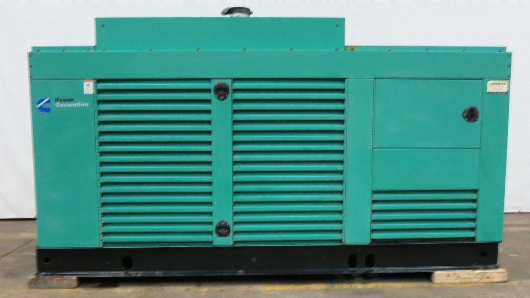 Used Cummins 275DFBF Diesel Generator, 344 Hrs