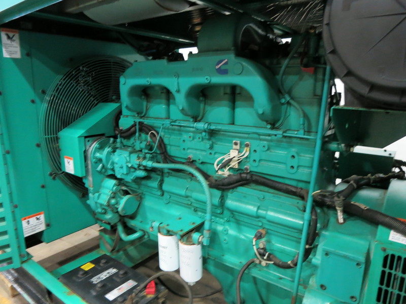 Used Cummins 275DFBF Diesel Generator, 344 Hrs