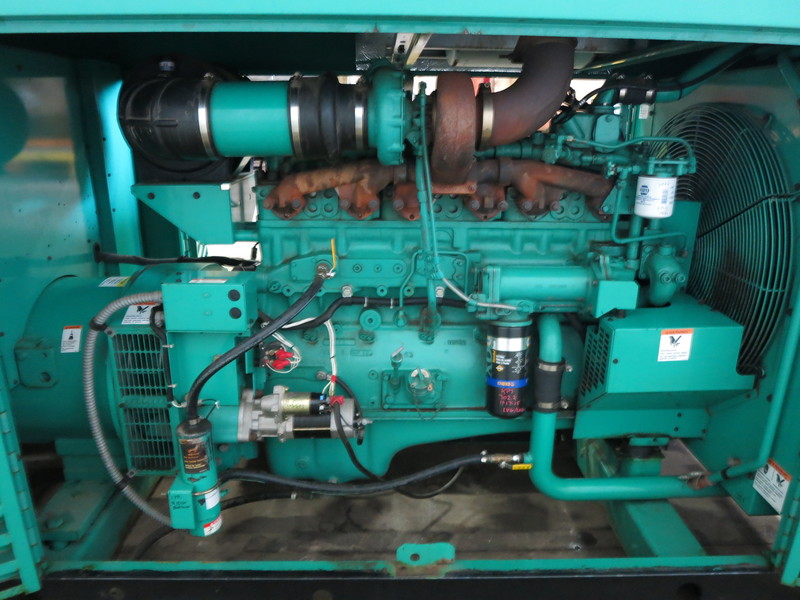 Used Cummins 275DFBF Diesel Generator, 344 Hrs