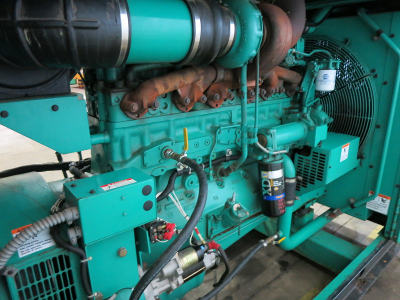 Used Cummins 275DFBF Diesel Generator, 344 Hrs
