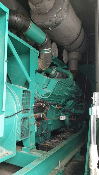 Used Cummins DFHD | QST30-G5 Diesel Generator | 475 Hrs 