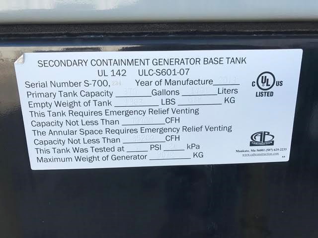 Used MTU DS150 Diesel Generator