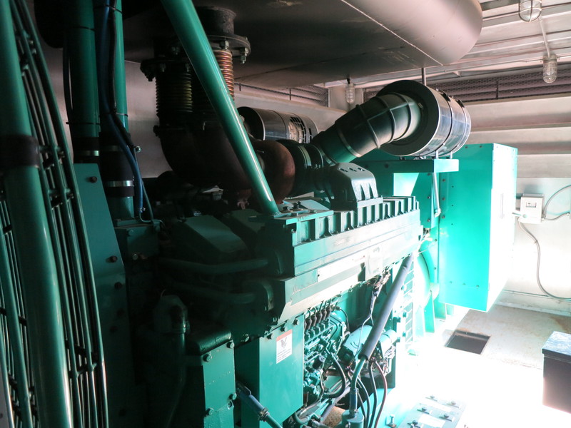 Used Cummins 750DFHA Diesel Generator, 678 Hrs