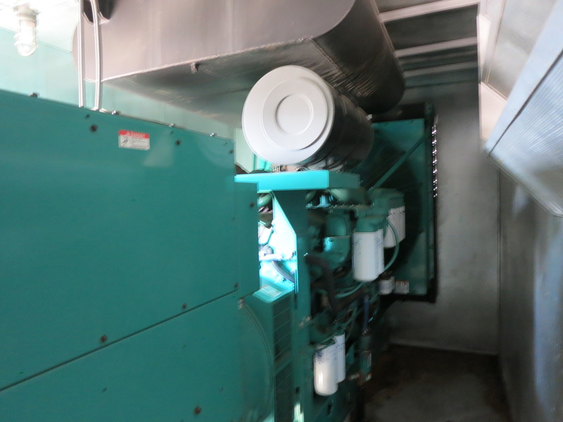 Used Cummins 750DFHA Diesel Generator, 678 Hrs