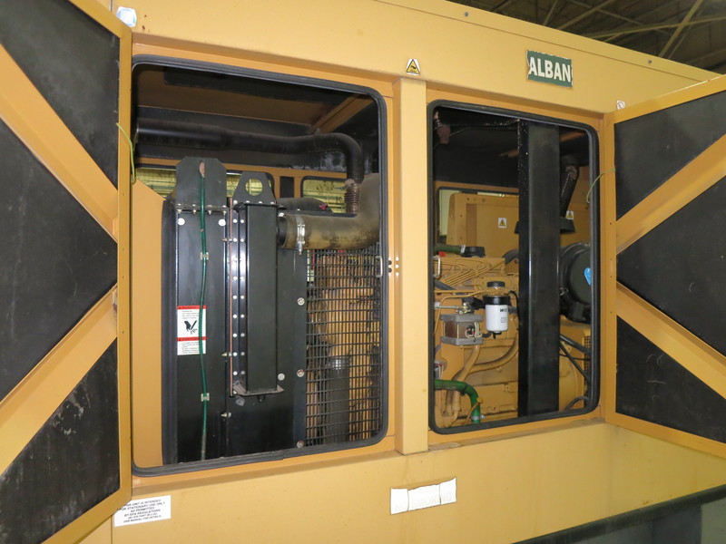 Used Caterpillar D150P1 Diesel Generator, 183 Hrs