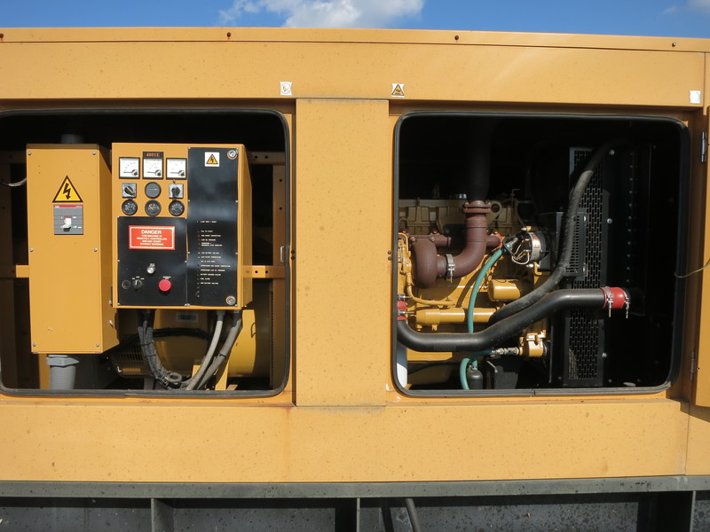 Used Caterpillar D150P6 Diesel Generator, 165 Hrs