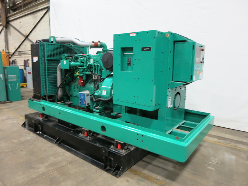 Used Cummins DFEG Diesel Generator 307 Hrs EPA Tier 2 350 KW 0