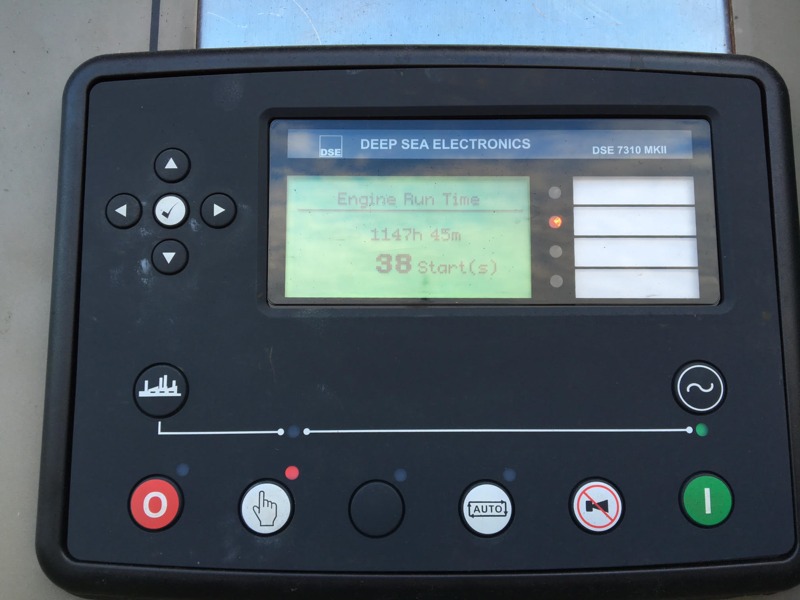 Used Caterpillar 3406B Diesel Generator, 1147 Hrs