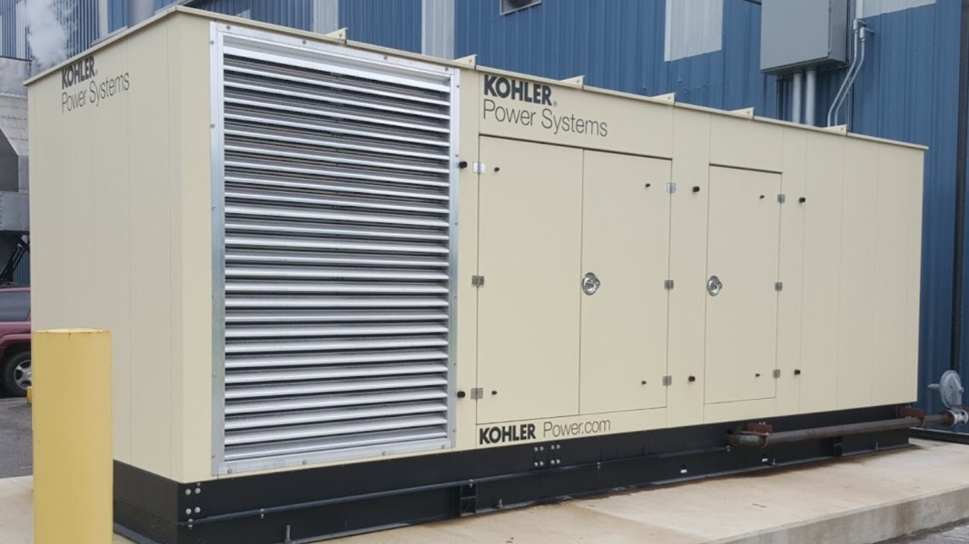 Used Kohler 400REZXB Natural Gas Generator, 38 Hrs