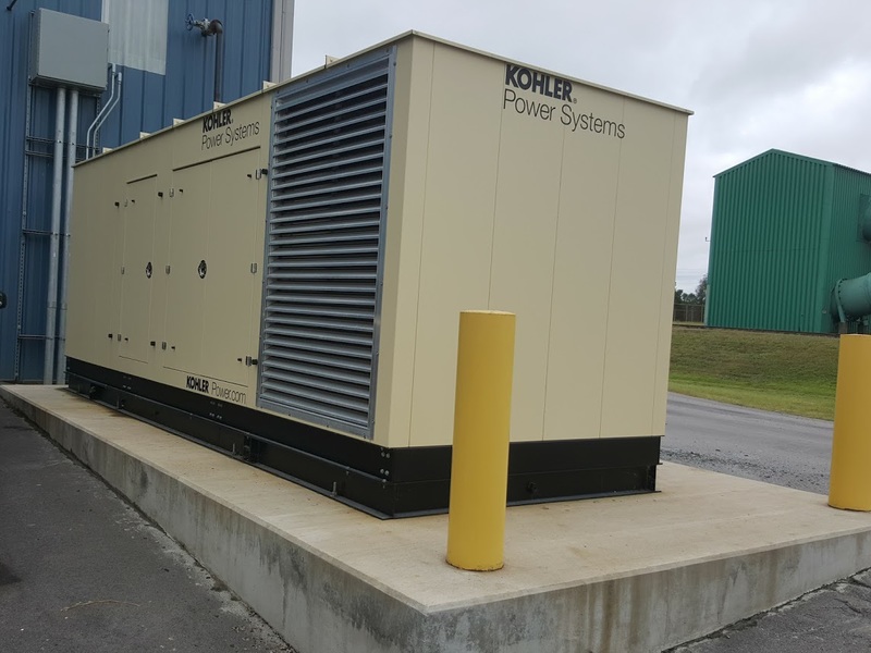 Used Kohler 400REZXB Natural Gas Generator, 38 Hrs