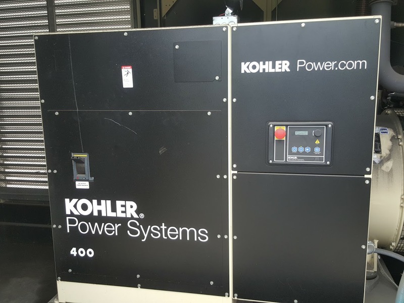 Used Kohler 400REZXB Natural Gas Generator, 38 Hrs