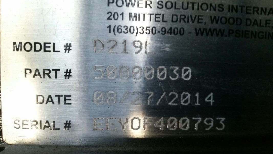 Used Kohler 400REZXB Natural Gas Generator, 38 Hrs