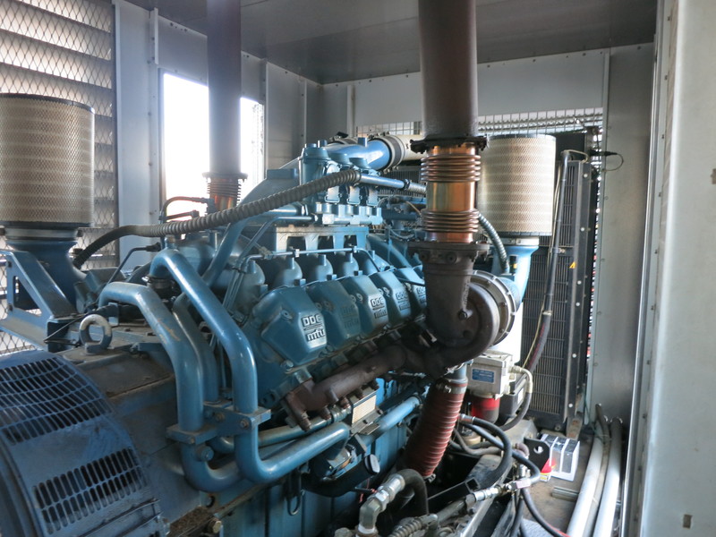 Used MTU 16V2000 Diesel Generator, 401 Hrs