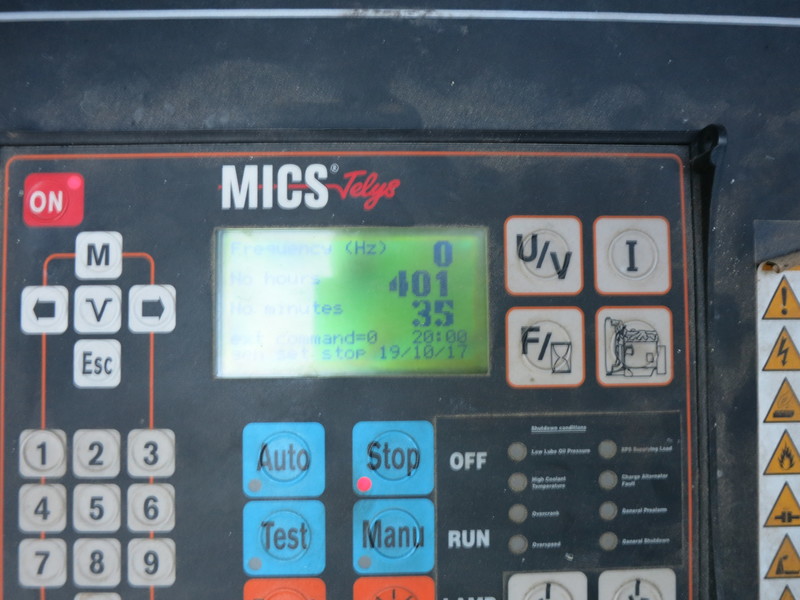 Used MTU 16V2000 Diesel Generator, 401 Hrs