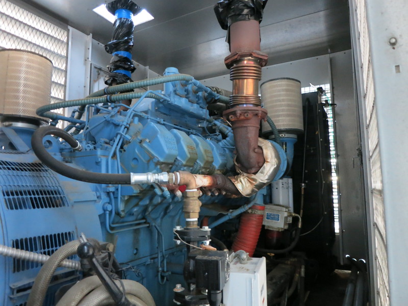 Used MTU XS850U Diesel Generator, 233 Hrs