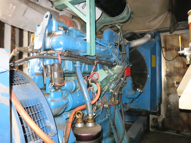 Used Volvo Penta Portable Diesel Generator, 3250 Hrs