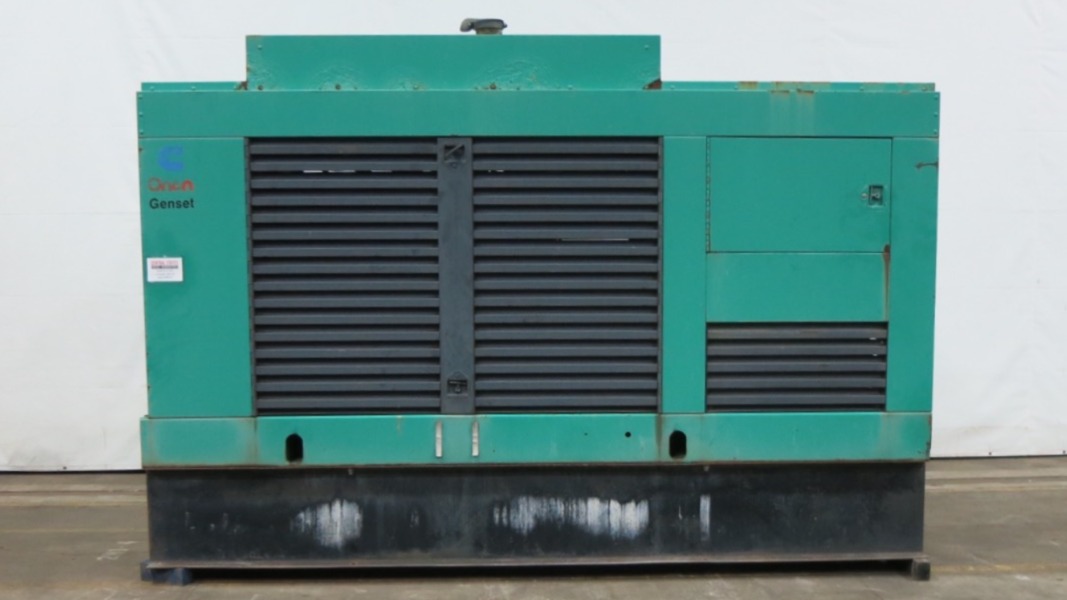 Used Cummins 200DFBC Diesel Generator, 566 Hrs