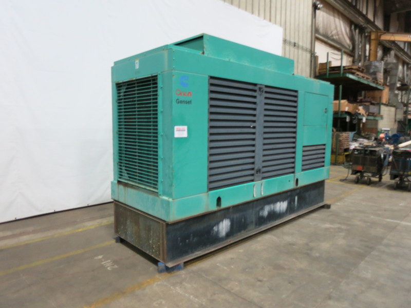 Used Cummins 200DFBC Diesel Generator, 566 Hrs