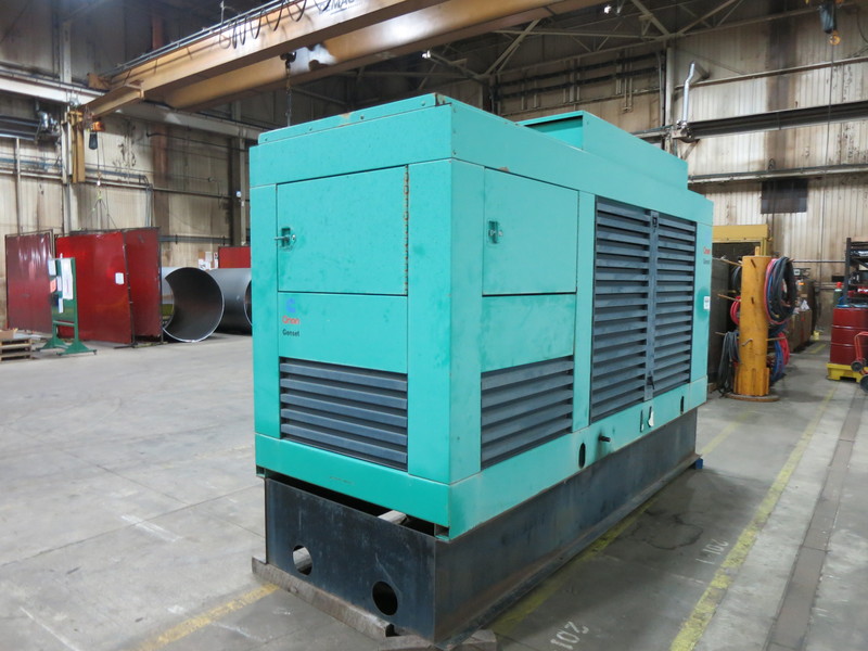 Used Cummins 200DFBC Diesel Generator, 566 Hrs