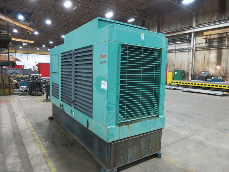 Used Cummins 200DFBC Diesel Generator, 566 Hrs